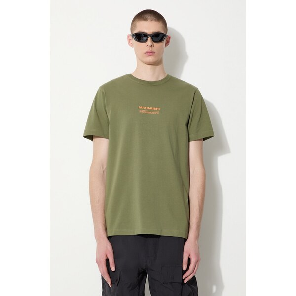 Bavlnené tričko Maharishi Th Anniversary Aum 61668263