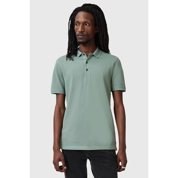 Bavlnené polo tričko AllSaints REFORM 2-pak 66851185