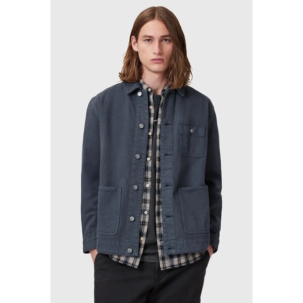 Bavlnená bunda AllSaints EAVIS CHORE 63996692