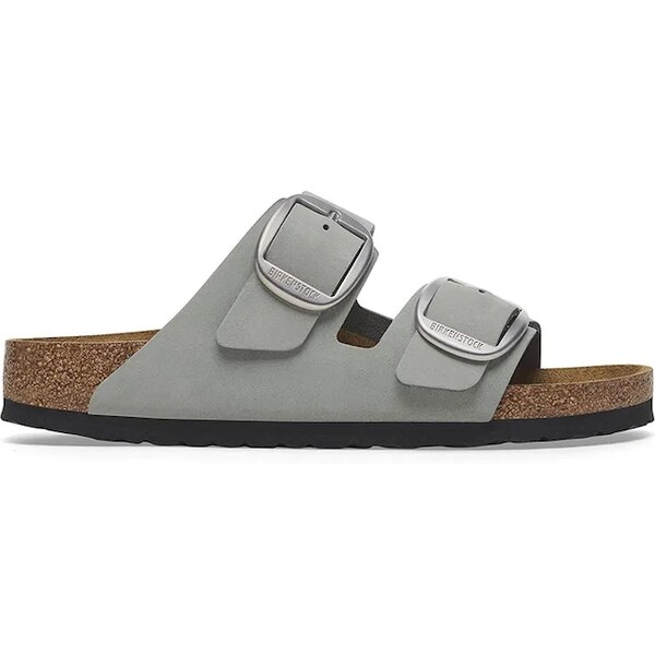 Nubukové šľapky Birkenstock Arizona Big Buckle 62958406