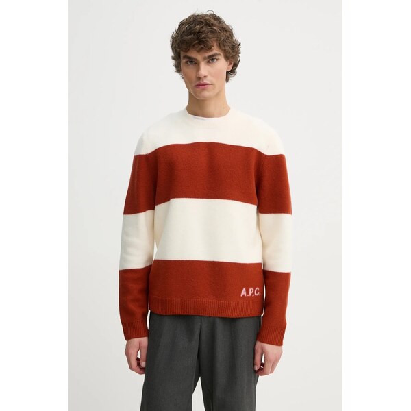 Vlnený sveter A.P.C. pull edwardo 61051630