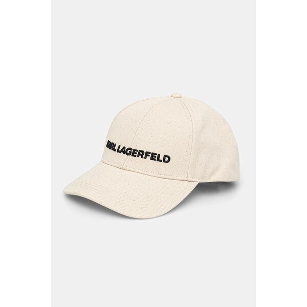 Bavlnená šiltovka Karl Lagerfeld K/ESSENTIAL 61051735