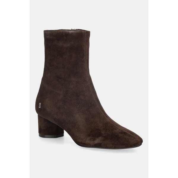 Semišové topánky Nokwol Alyssa Brown Suede 65358807