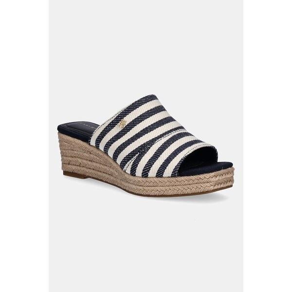 Šľapky Tommy Hilfiger NAUTICAL STRIPES ESPADRILLE MULE 62980278