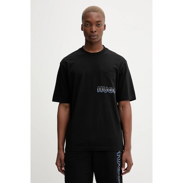 Bavlnené tričko Hugo Blue Nogoste 65361705