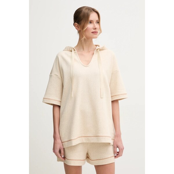 Mikina s prímesou ľanu MM 63023519