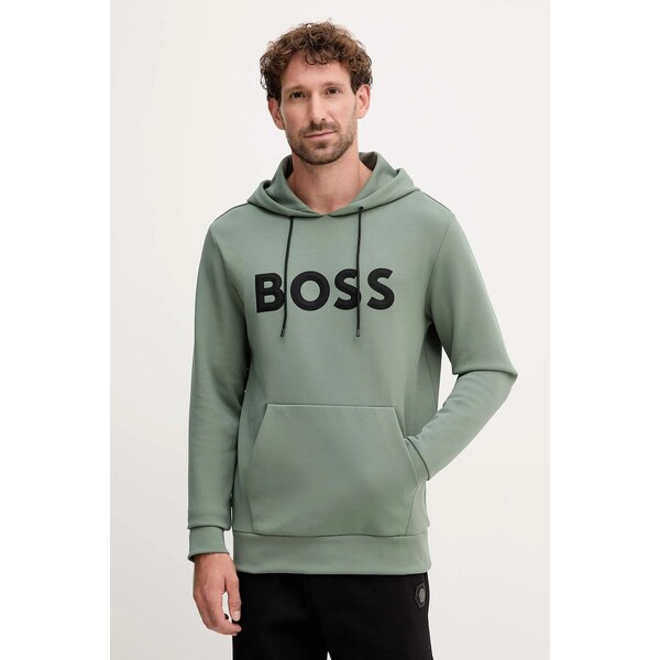 Mikina BOSS Green Soody Zone 65353852