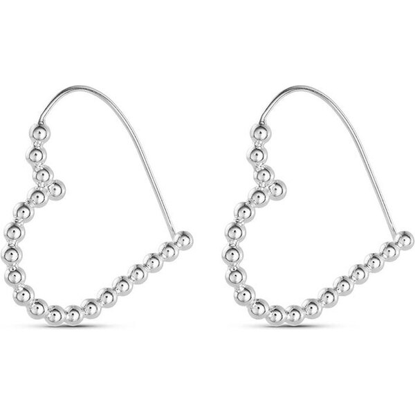 Strieborné náušnice No More 61250737