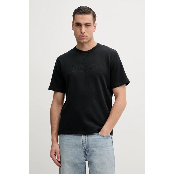 Bavlnené elegantné tričko BOSS 63060329