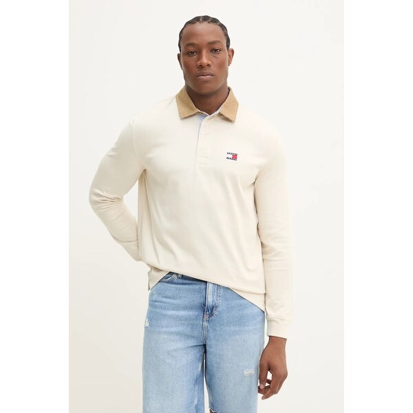 Bavlnené tričko s dlhým rukávom Tommy Jeans 63060338