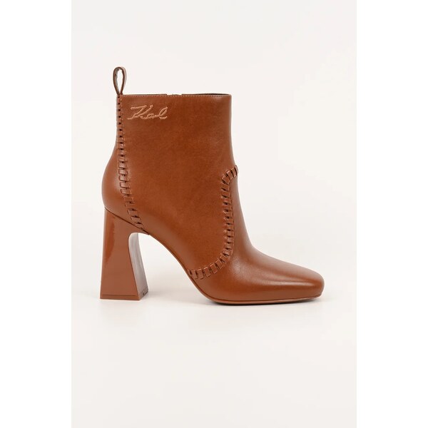 Kožené členkové topánky Karl Lagerfeld ASTRA NOVA 64570204