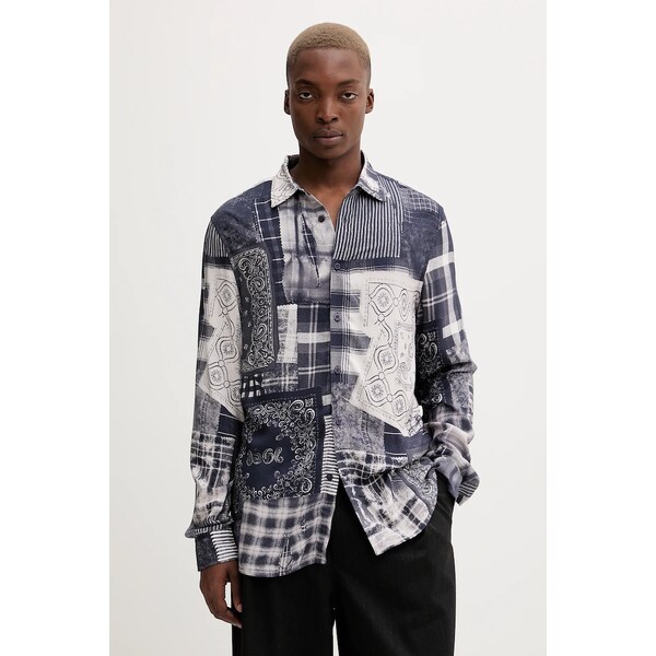 Košeľa Desigual BLUE PATCH 65410767