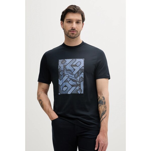 Bavlnené tričko BOSS 63460373