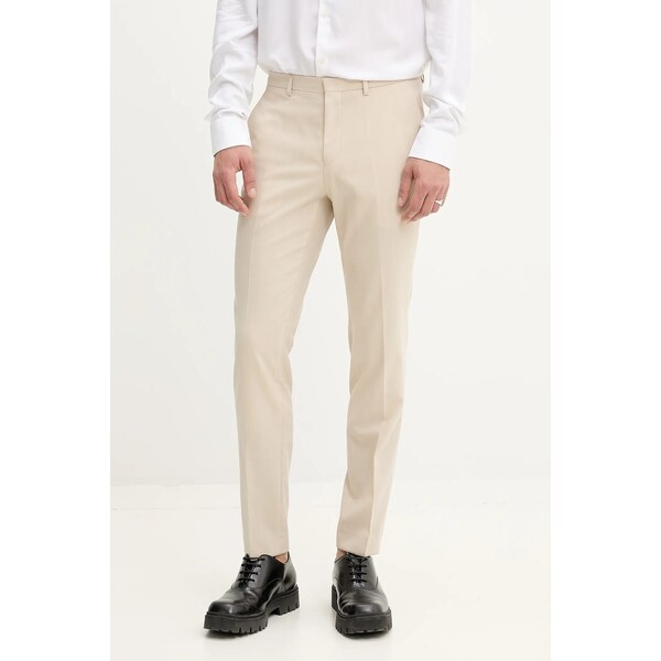 Vlnené nohavice HUGO 63155957