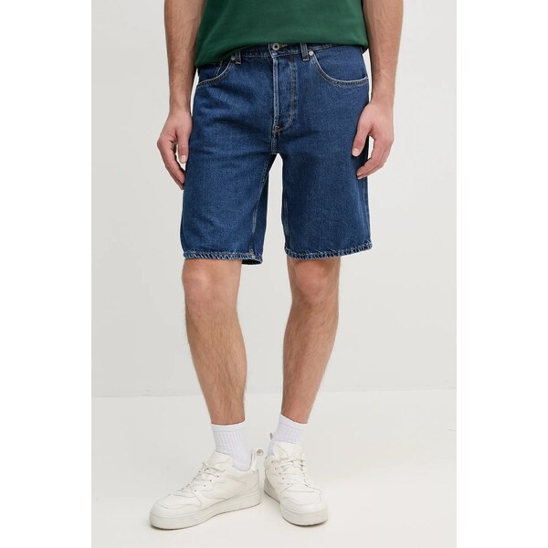 Rifľové krátke nohavice Pepe Jeans LOOSE SHORT 63155741