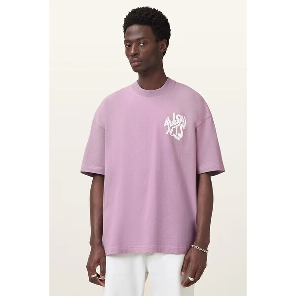 Bavlnené tričko AllSaints ORLANDO 64242366