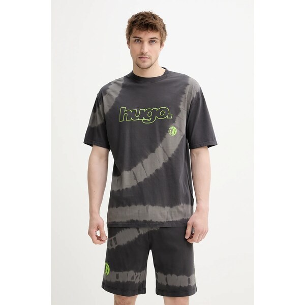 Bavlnené tričko Hugo Blue 63190729