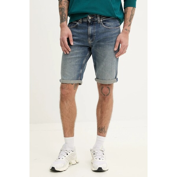 Rifľové krátke nohavice Tommy Jeans 63175625