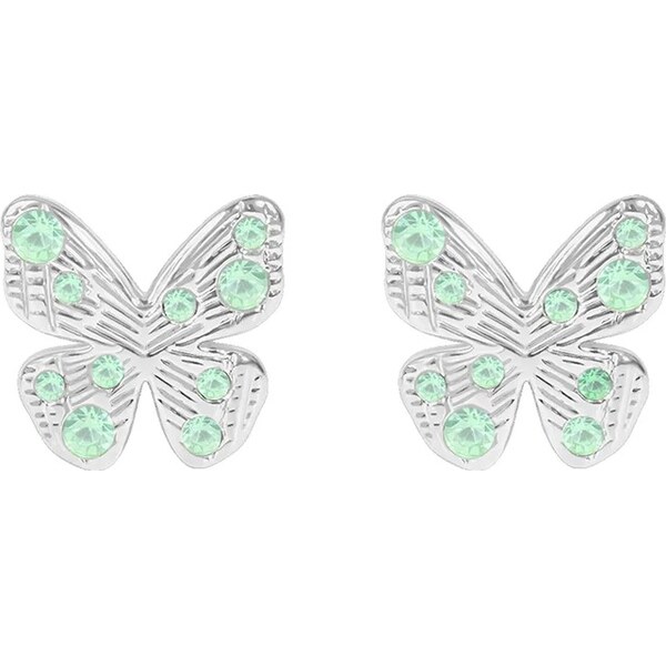 Postriebrené náušnice Lilou Papillon 61540083