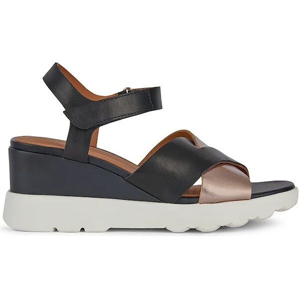 Kožené sandále Geox D SPHERICA EC6 C 61540077