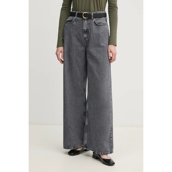 Rifle Pepe Jeans WIDE LEG JEANS UHW JAIMY 61611455