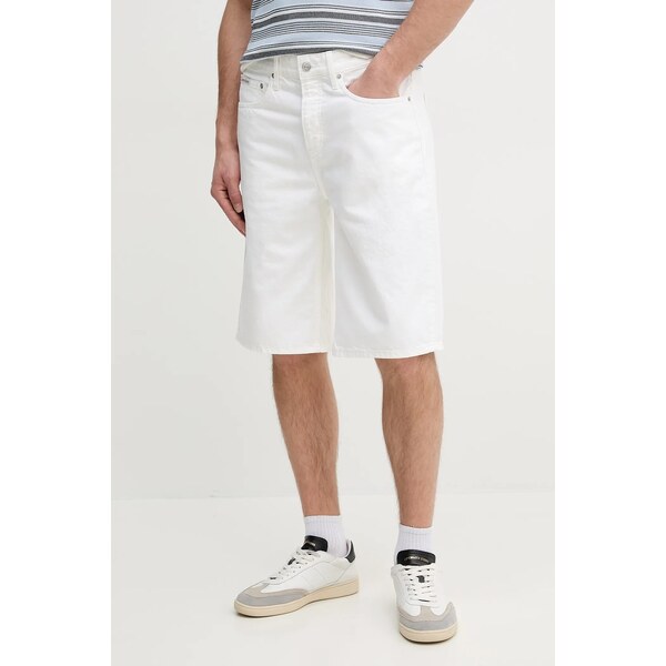 Rifľové krátke nohavice Calvin Klein Jeans 63269650