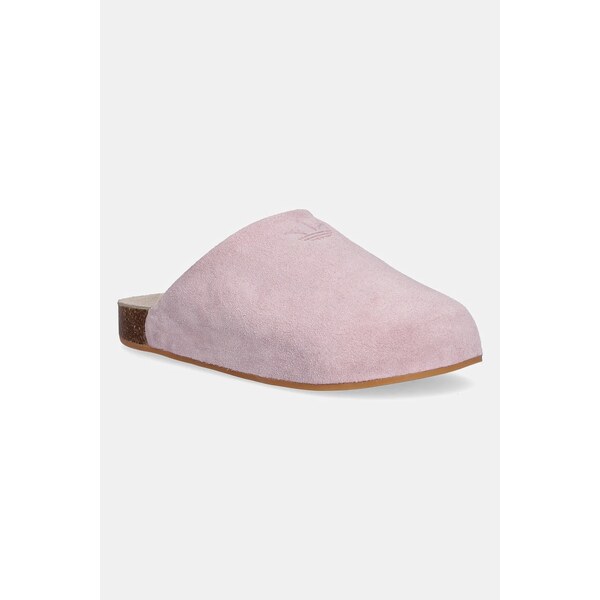 Semišové šľapky adidas Originals Adimule 65496547