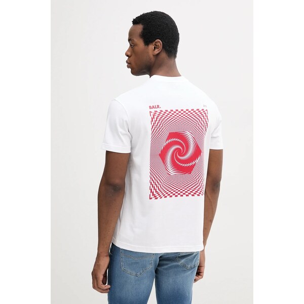 Bavlnené tričko BALR. 63291958