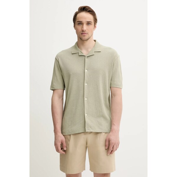 Košeľa s prímesou ľanu Marc OPolo 64182766