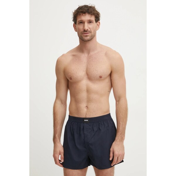 Bavlnené boxerky BOSS 2-pak 2P Boxer S. CW Peach 64318024