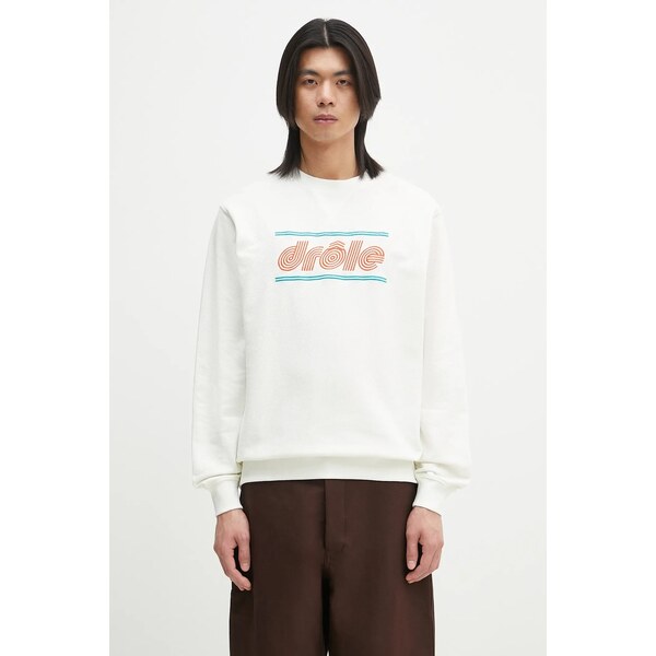 Bavlnená mikina Drôle de Monsieur Le Sweatshirt Pique Tennis 63658983