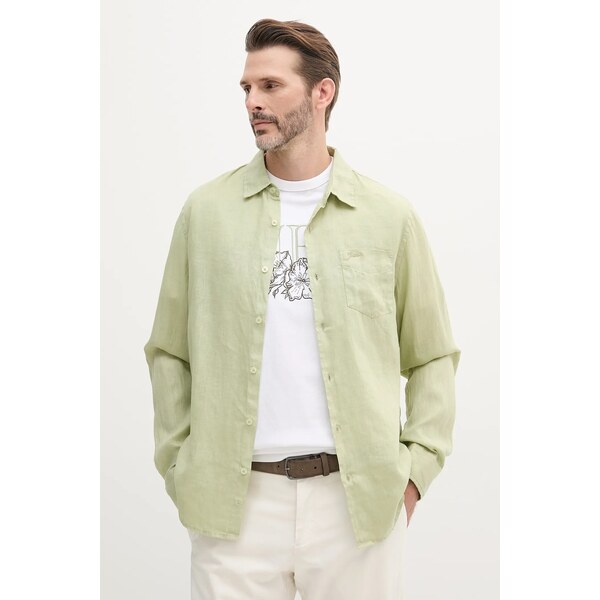 Ľanová košeľa Guess NAPA 63454902