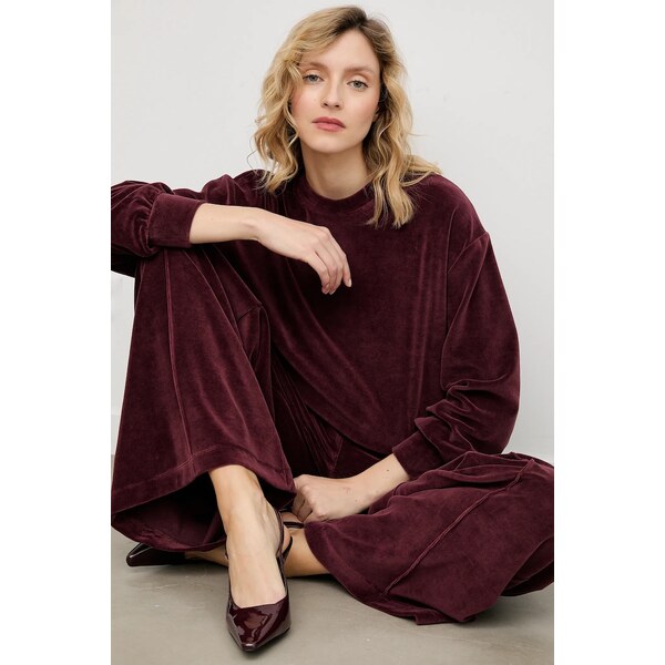 Velúrová mikina Answear.LAB 65609454