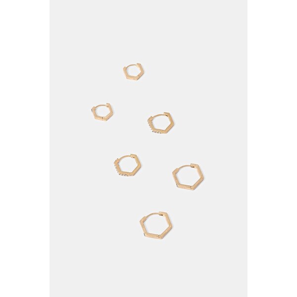 Náušnice AllSaints 3-pak 63996785