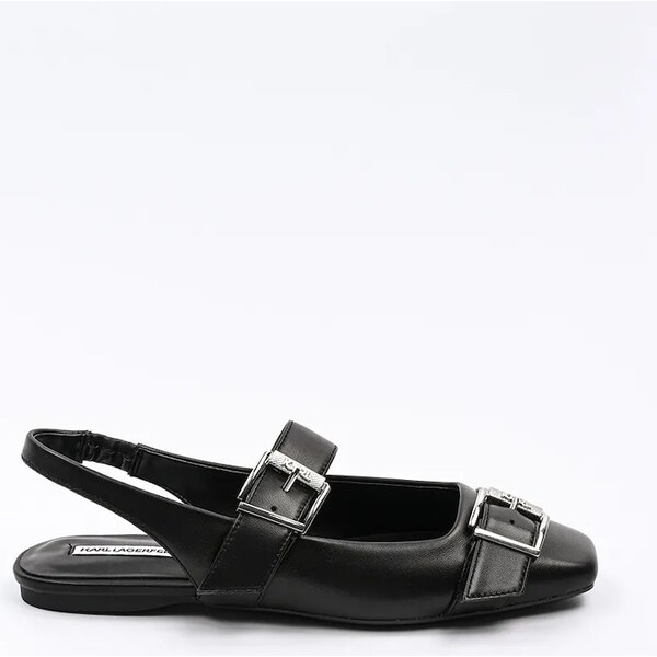 Kožené balerínky Karl Lagerfeld KONNIE 61802476