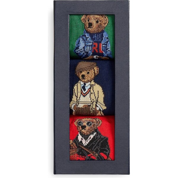 Ponožky Polo Ralph Lauren 3-pak 65586675