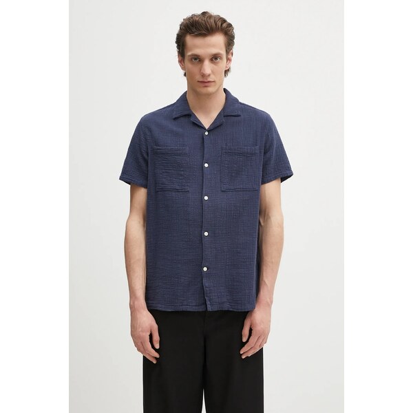 Bavlnená košeľa Barbour Barbour Benson Textured Relaxed Fit S/S Shirt 64183511