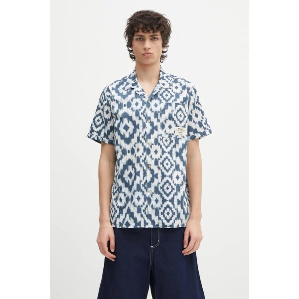 Barbour Bavlnená košeľa Homelane Printed S/S Relaxed Fit Shirt 64183686