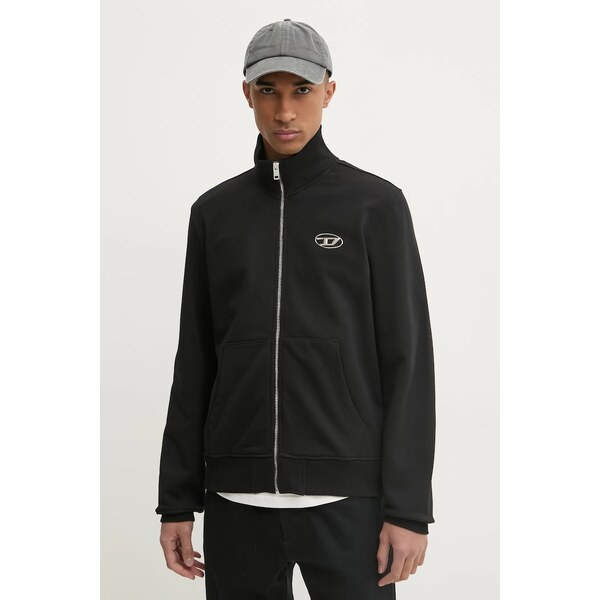 Mikina Diesel S-GINNI-ZIP-OD SWEAT-SHIRT 64318875