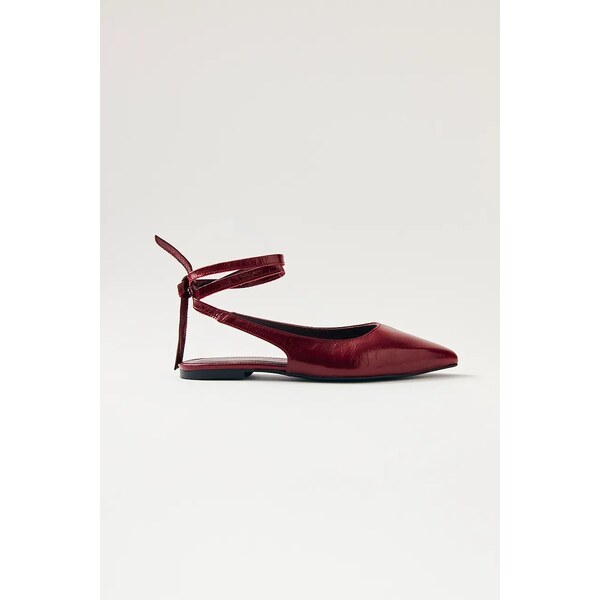 Kožené balerínky Alohas Ribbon 64318734