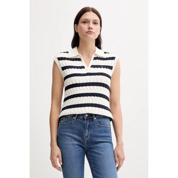 Bavlnená vesta Tommy Hilfiger 63889178