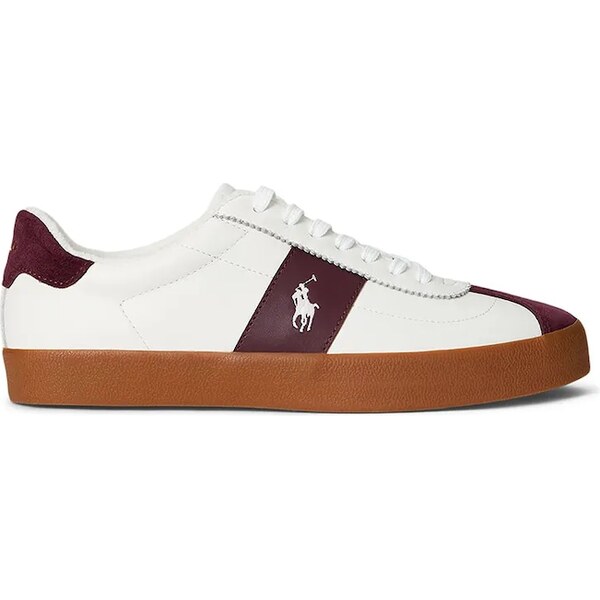 Kožené tenisky Polo Ralph Lauren Court Vlc Pp 65608199