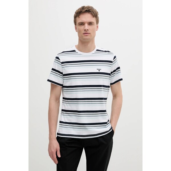 Bavlnené tričko Barbour Houstead Stripe Tailored Fit T-Shirt 64184505