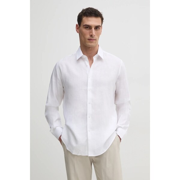 Ľanová košeľa Karl Lagerfeld 62176893