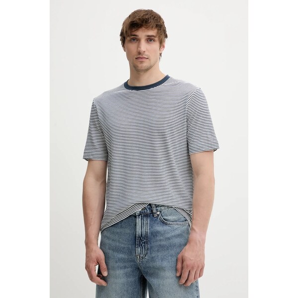 Tričko s prímesou ľanu Marc OPolo 64184726