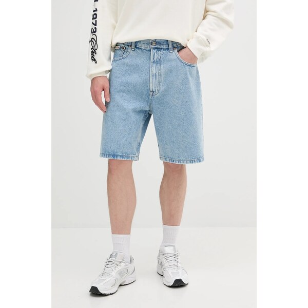 Rifľové krátke nohavice Calvin Klein Jeans 63536900