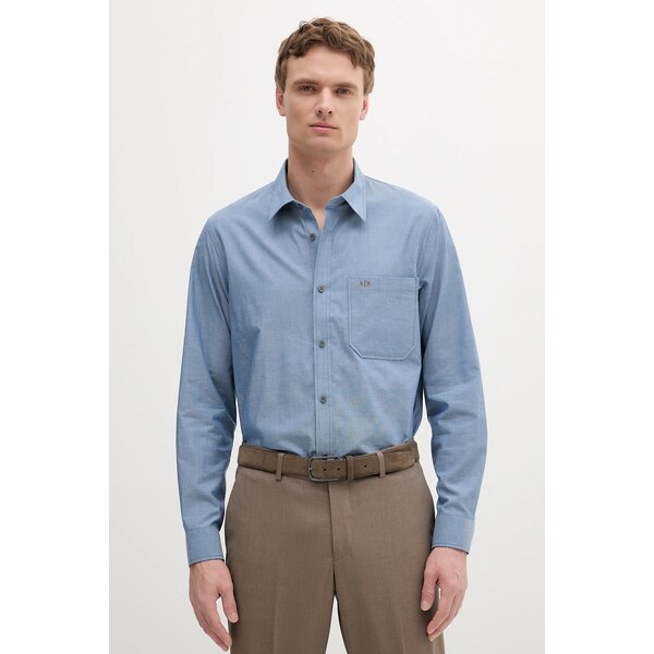 Bavlnená košeľa Armani Exchange 63537354