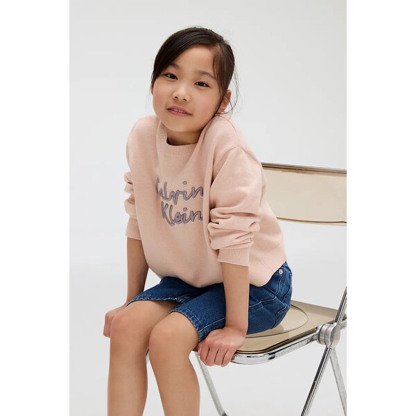 Detský bavlnený sveter Calvin Klein Jeans 63538838