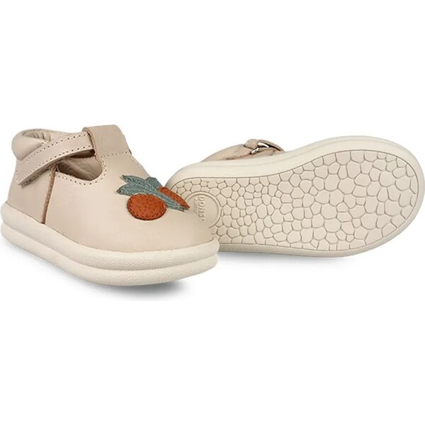 Kožené topánky pre bábätká Donsje Louwi Shoes Arancia 63538847