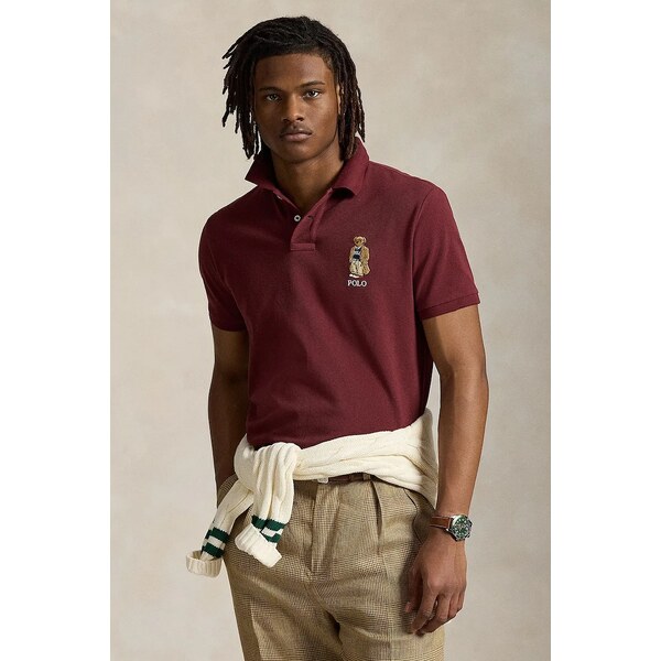 Bavlnené polo tričko Polo Ralph Lauren Sskccmslm1 Short Sleeve 63551997